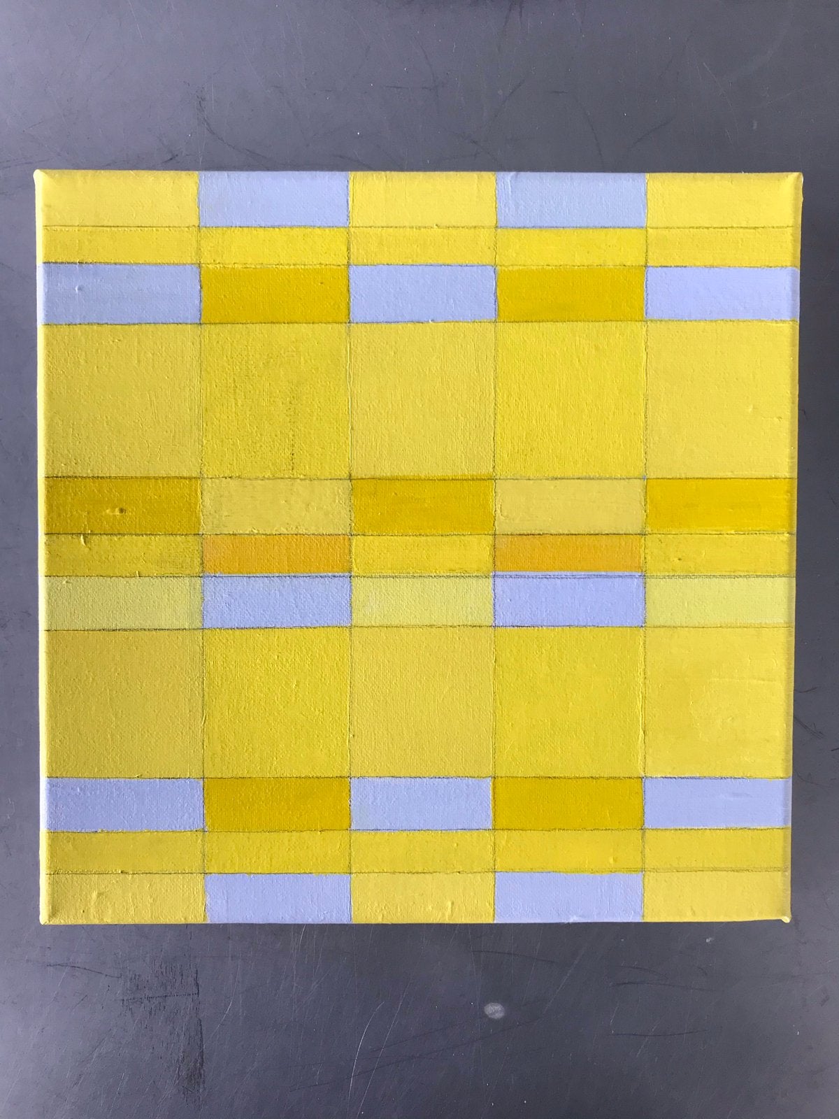 Mireille Dijks, schilderij, geel, Antiek en Kunst, Ophalen
