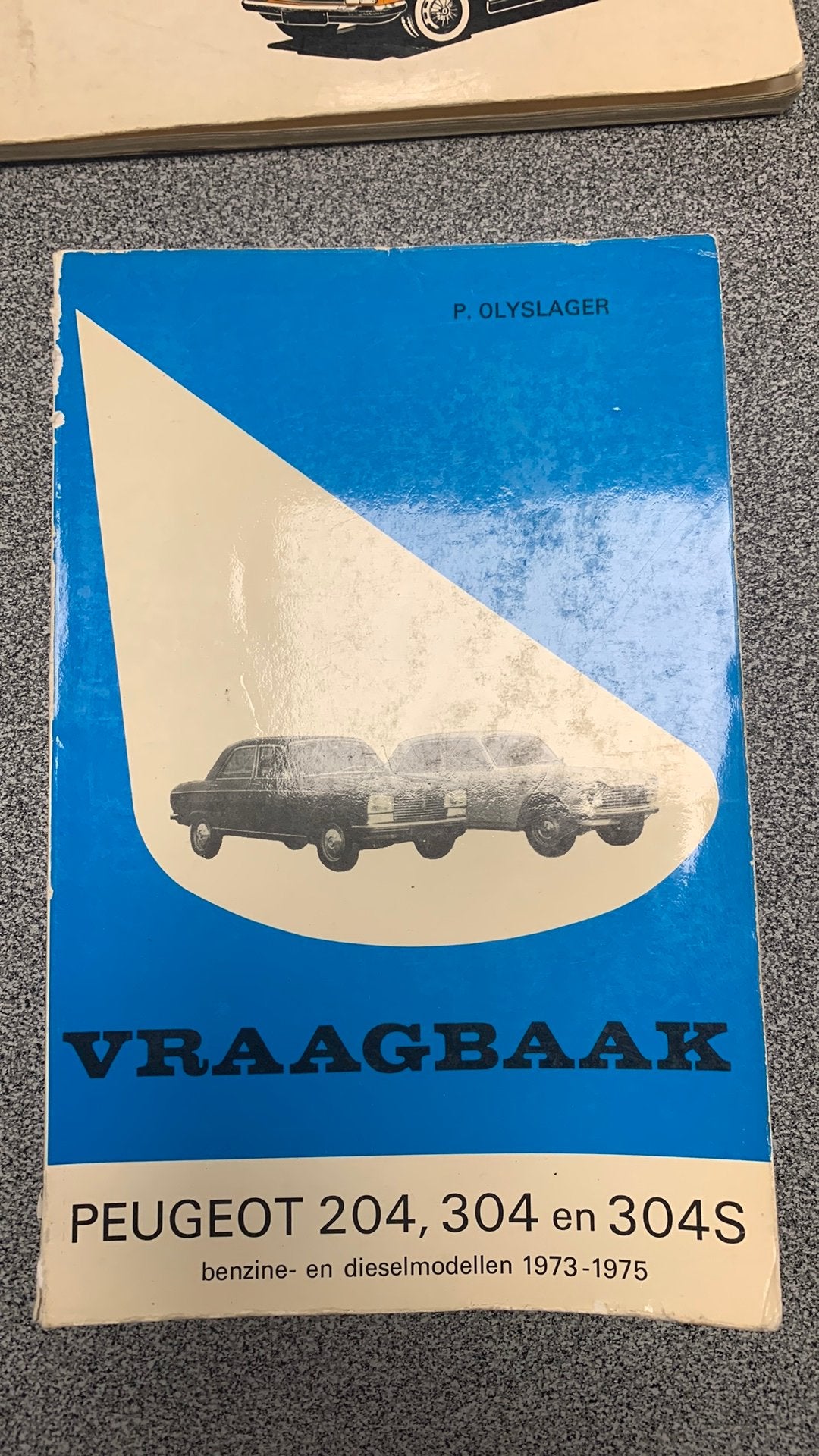 Peugeot 204,304 en 394S vraagbaak, Ophalen of Verzenden