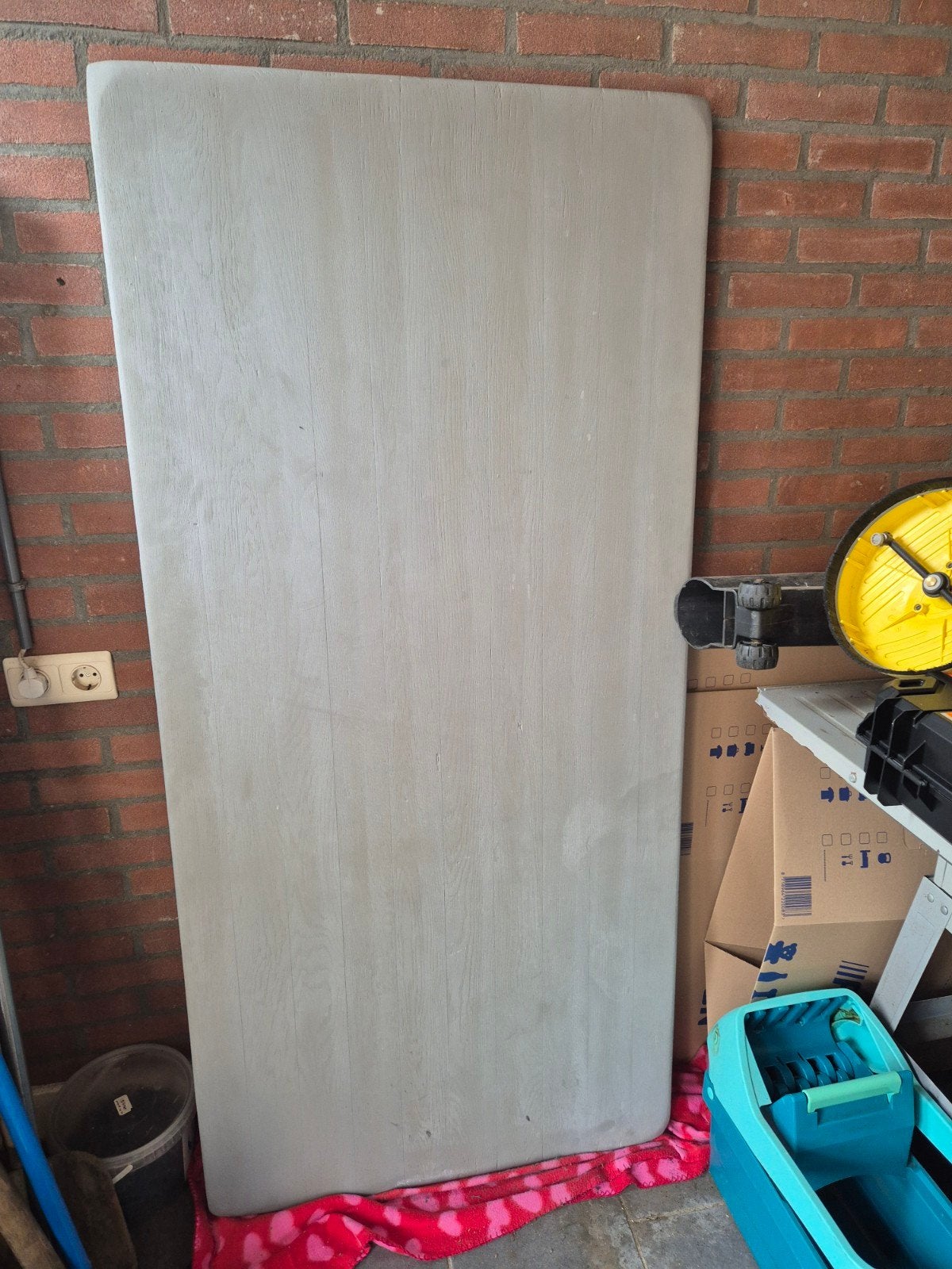 Eiken tafelblad, Ophalen, Gebruikt, Eikenhout, 50 tot 100 cm