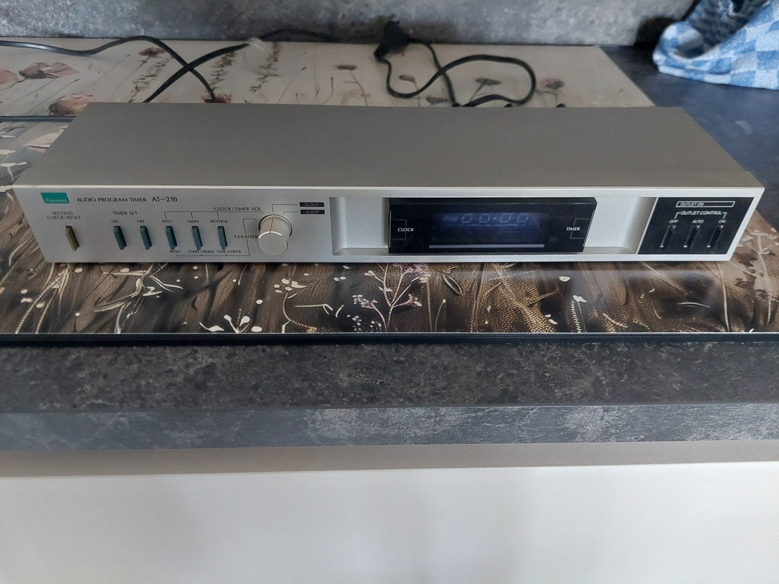 Sansui AT-210 Audio Program Timer - Vintage, Ophalen of Verzenden, Gebruikt