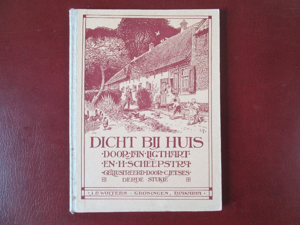 Dicht bij Huis, 3e stukje,door Jan Ligthart en H. Scheepstra, Ophalen of Verzenden, Gelezen, Overige niveaus, Nederlands