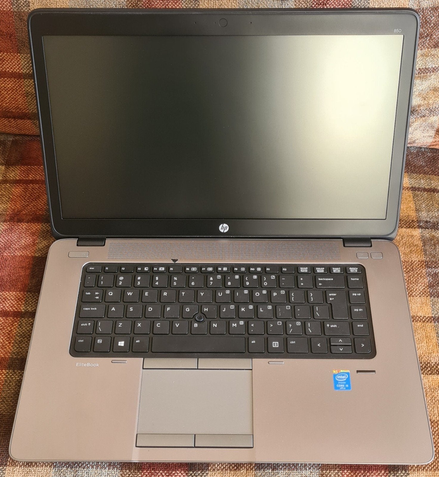 HP EliteBook 850 G1 Base (voor onderdelen?), Computers en Software, Ophalen, Intel Core i5 vPro, 2 tot 3 Ghz, HP