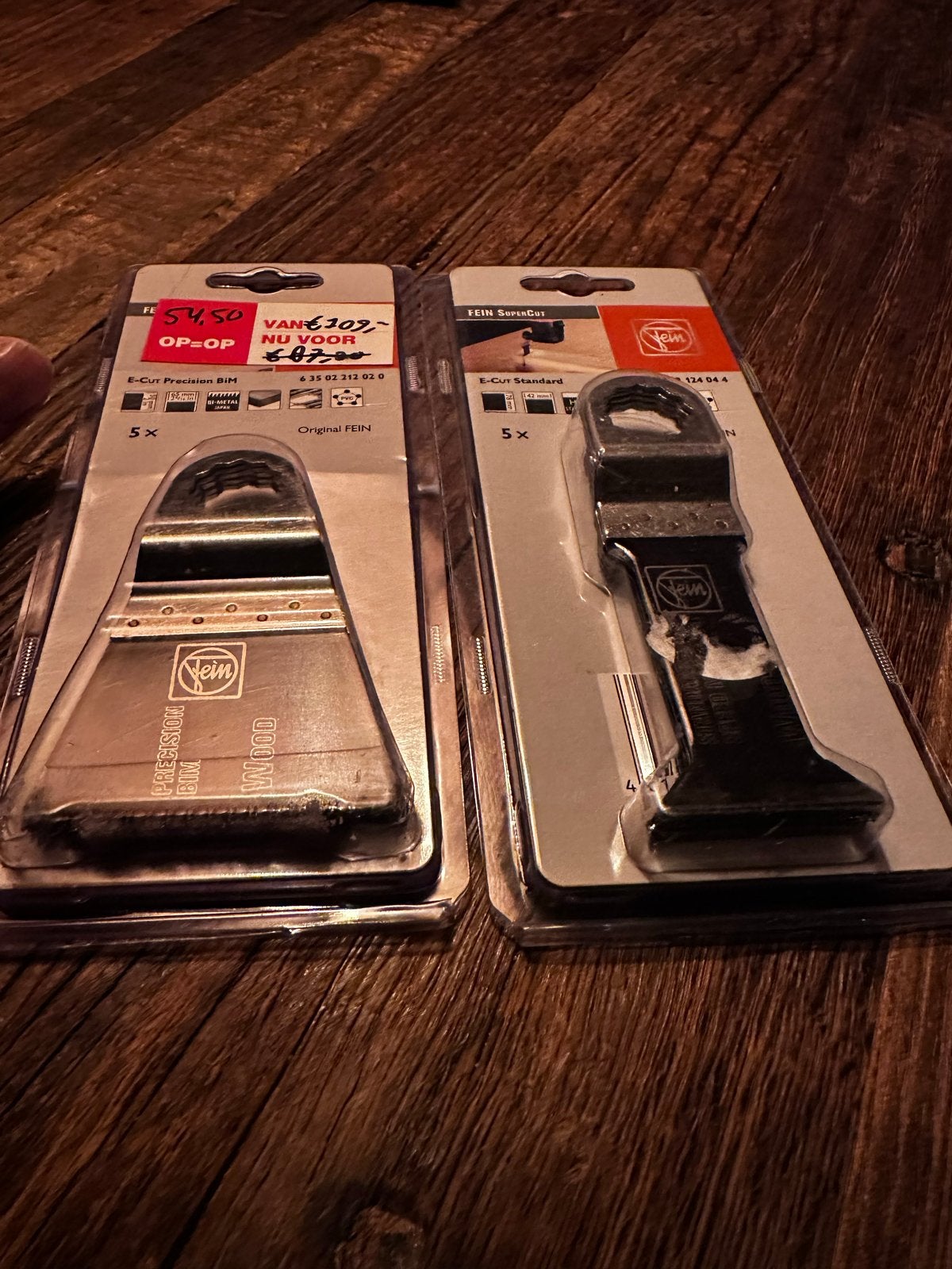 FEIN E-Cut zaagbladen set - Nieuw in verpakking, Ophalen of Verzenden, Nieuw