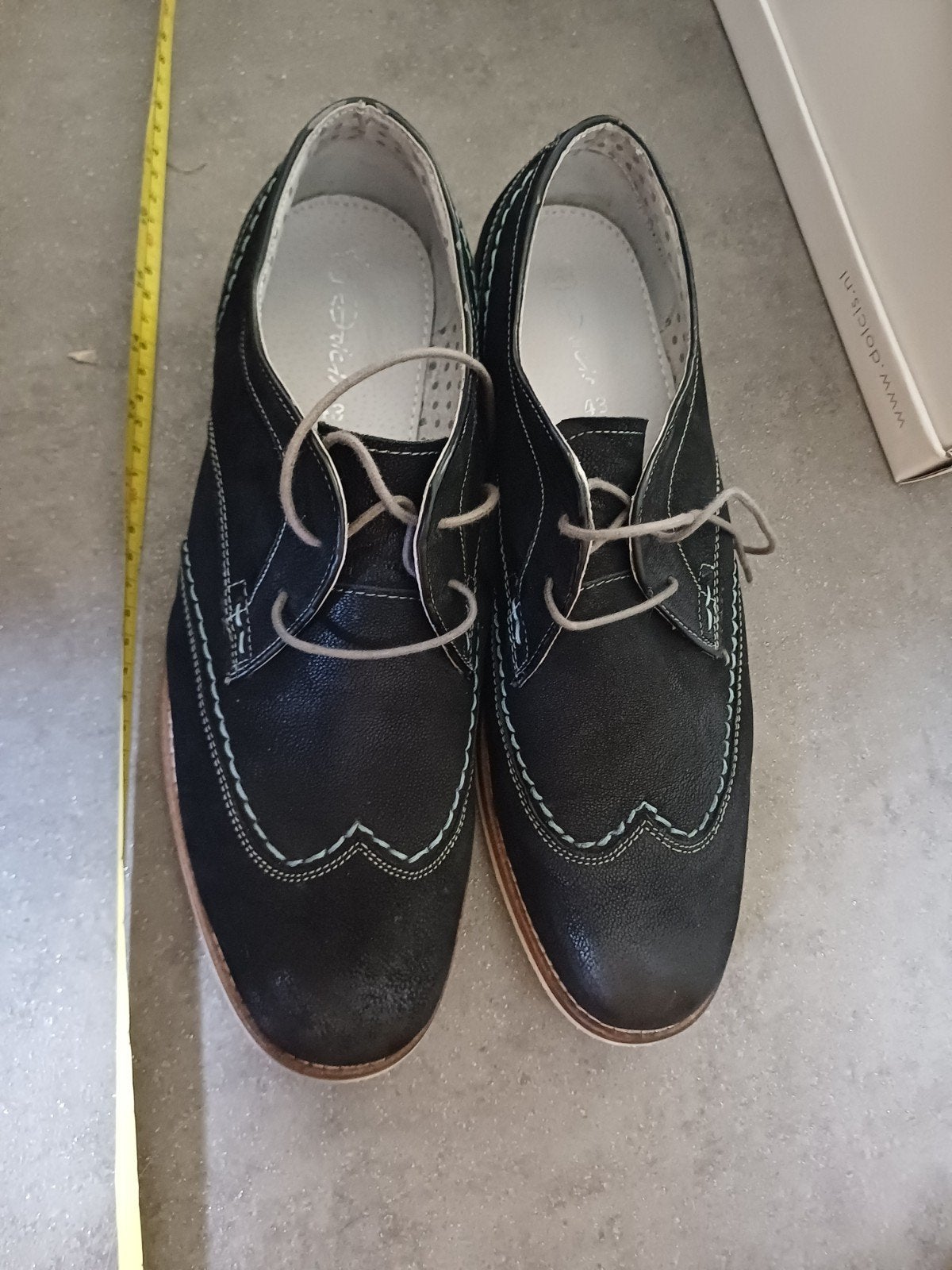 Donkerblauwe Dolcis herenschoenen maat 43, als nieuw, Blauw, Ophalen of Verzenden, Zo goed als nieuw, Dolcis