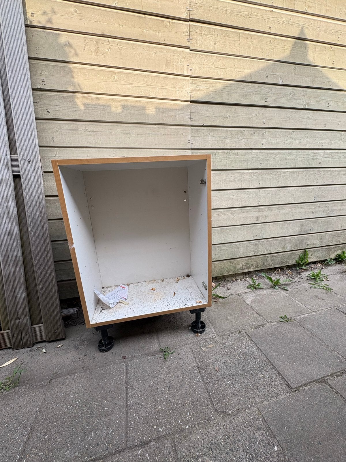 Gratis af te halen: Keukenkastje / onderkast, Ophalen, Gebruikt, Wit, 50 tot 100 cm