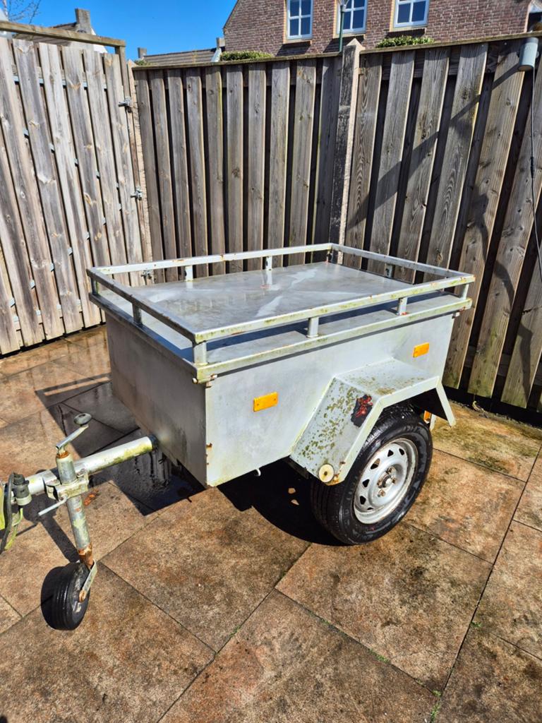 Bagagewagentje 550kg laadvermogen, 78x44x133cm, Ophalen, Gebruikt