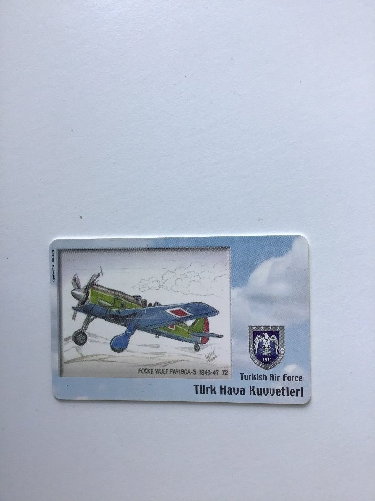 Turkije, Focke Wulf, gebruikt., Ophalen of Verzenden, Nederland