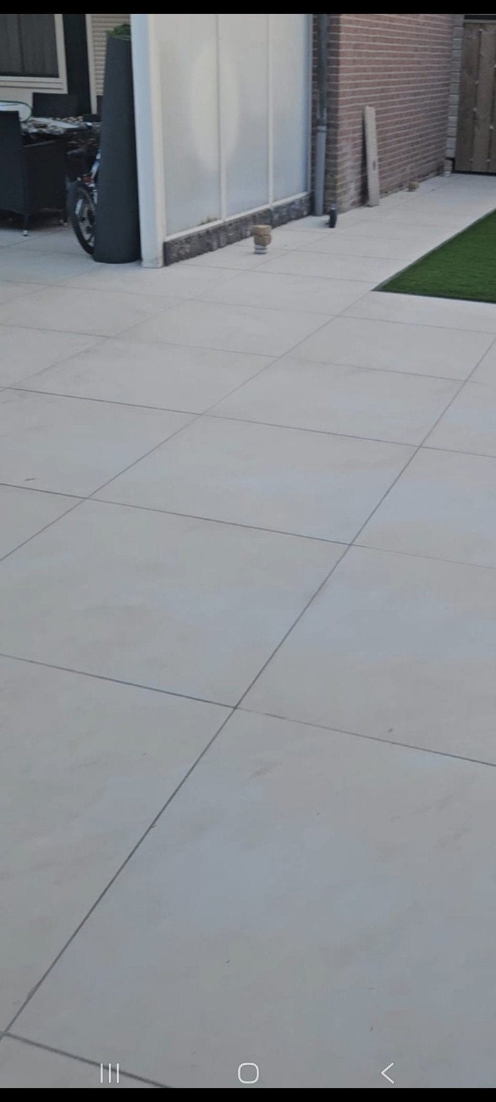 Negen nieuwe keramische tuintegels 90x90x3cm (7,29m²), Ophalen, Nieuw