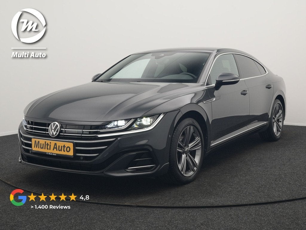 Volkswagen Arteon 1.4 TSI eHybrid R-Line Plug In Hybrid 218p, Auto's, Volkswagen, Arteon, Gebruikt, Zwart, 4 cilinders