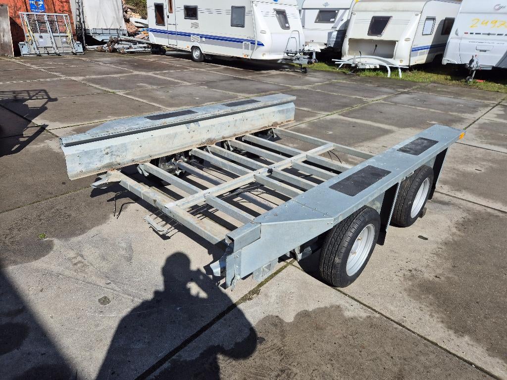 2 assen 1800 kg  Ifor Williams, Ophalen, Zo goed als nieuw