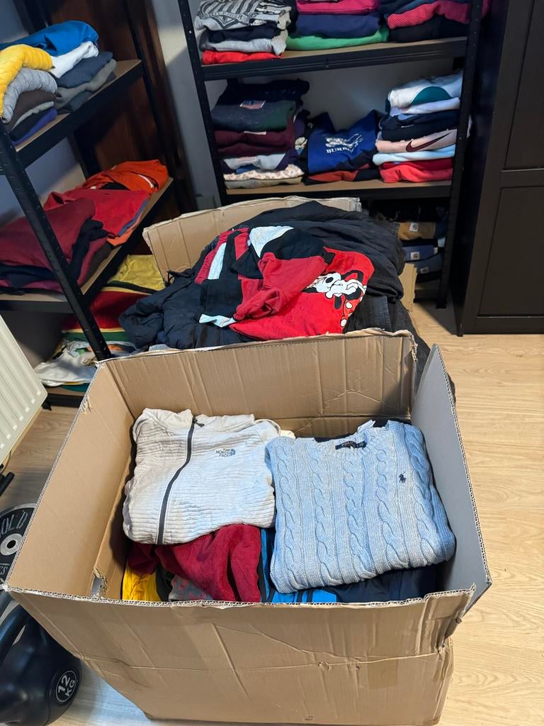 Grote partij kleding, mysterybox per KG, Kleding | Dames, Overige Dameskleding, Verzenden, Gedragen