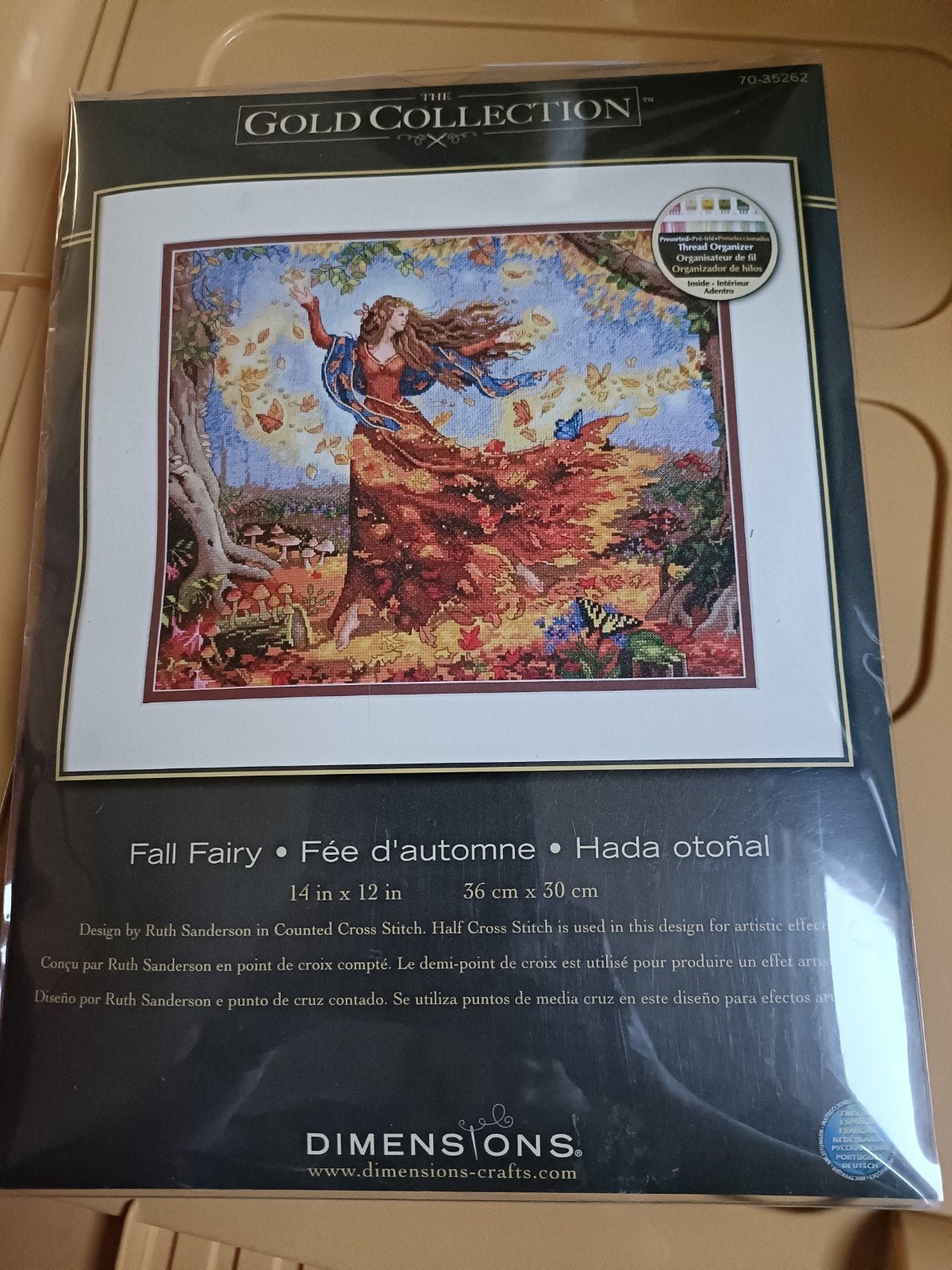 Dimensions The Gold Collection Fall Fairy Kruissteekpakket, Ophalen of Verzenden