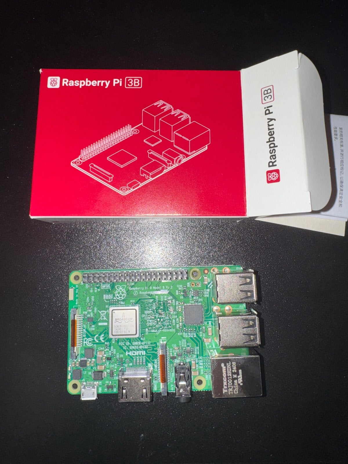 Raspberry Pi 3B - NIEUW, Ophalen of Verzenden, Zo goed als nieuw
