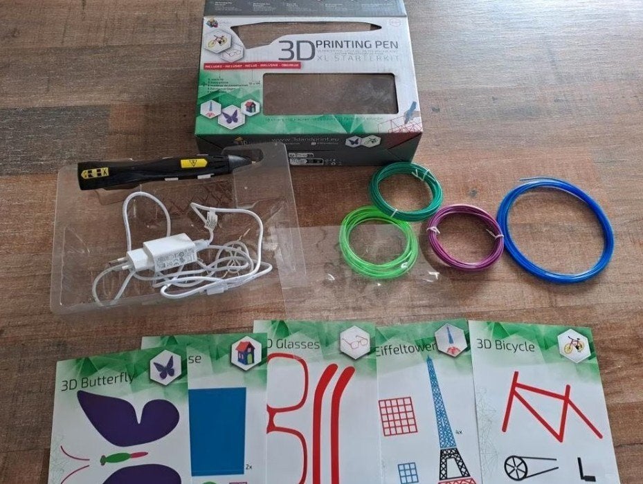 3D pen,3D starterkit,3D set,, Ophalen of Verzenden, Gebruikt