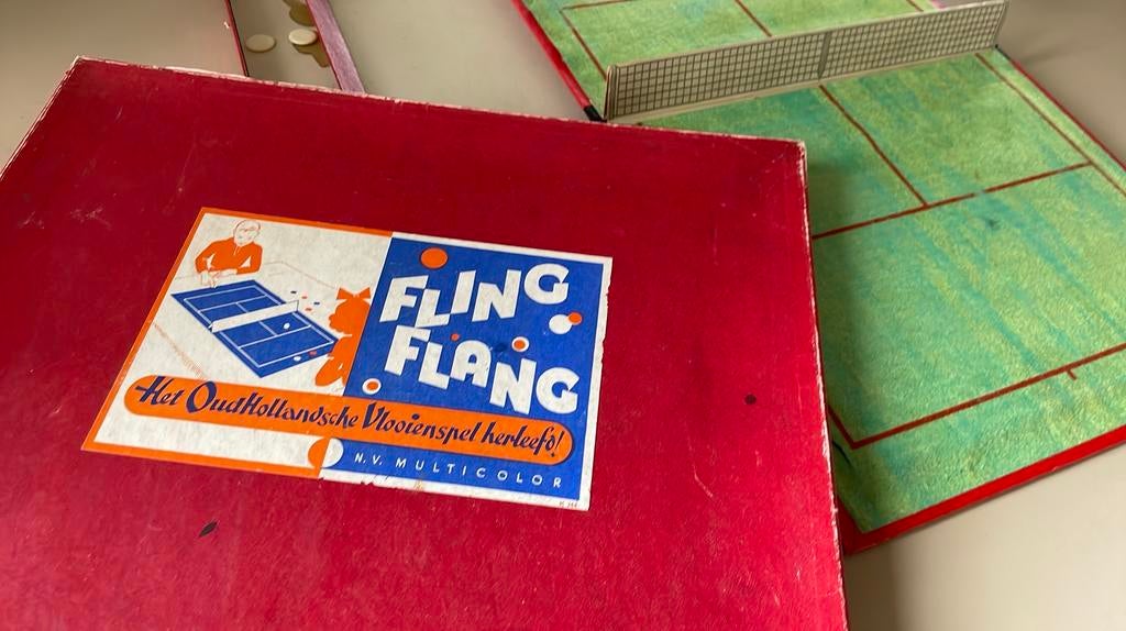 Fling Flang OudHollandsche Vlooienspel N. V. Multicolor, Ophalen of Verzenden