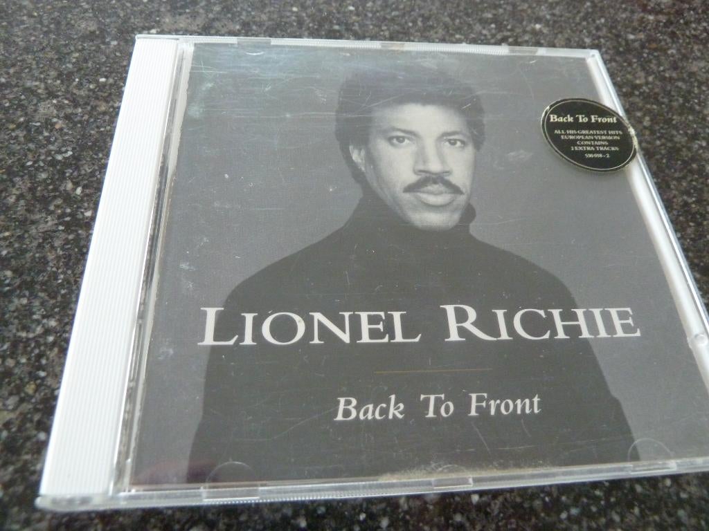 Lionel Richie Back To Front cd, Ophalen of Verzenden, Zo goed als nieuw