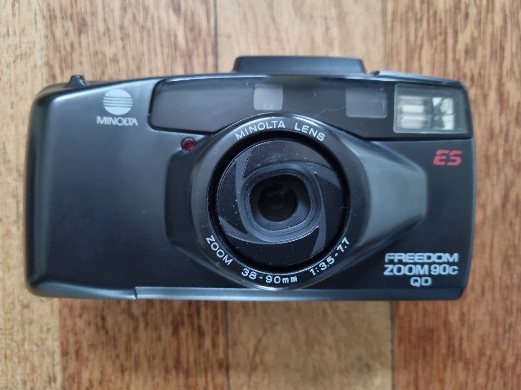 Minolta Freedom Zoom 90c, voor onderdelen, Ophalen, Gebruikt, Compact, Minolta
