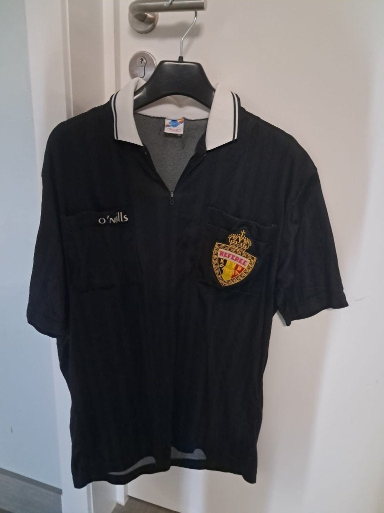 Vintage O’Neills scheidsrechtershirt België – jaren 1990, Ophalen of Verzenden, Gebruikt, Buitenlandse clubs, Shirt