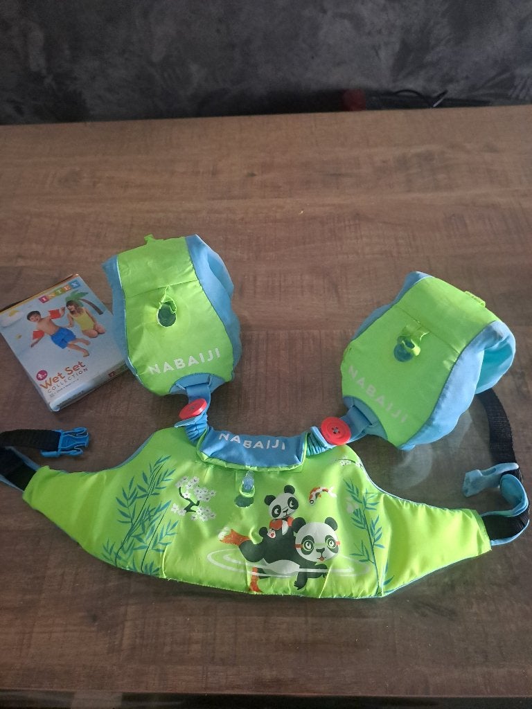 Puddle jumper / zwemvest, Ophalen, Jongen of Meisje, One size, Decathlon