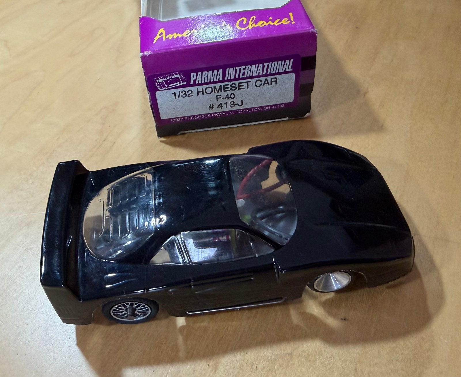 Parma slotcar Homeset car F-40, Ophalen of Verzenden, Zo goed als nieuw, Elektrisch, Overige merken
