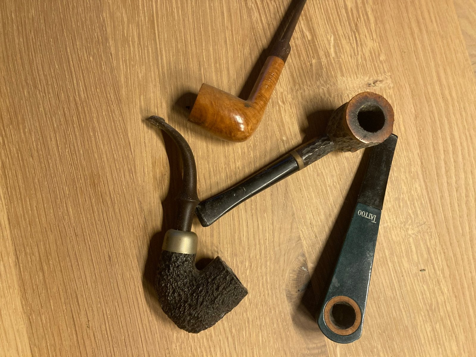 Diverse tabakspijpen - set van 5, Verzamelen, Ophalen, Gebruikt, (Water)pijp