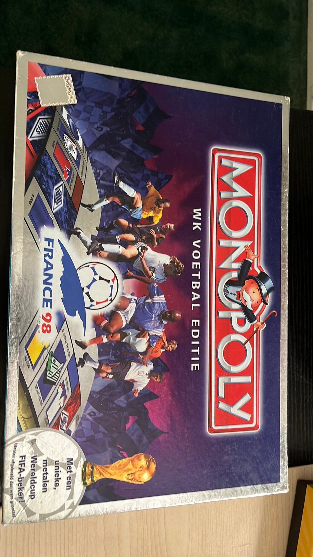 Monopoly wk voetbaleditie 1998, Ophalen, Zo goed als nieuw