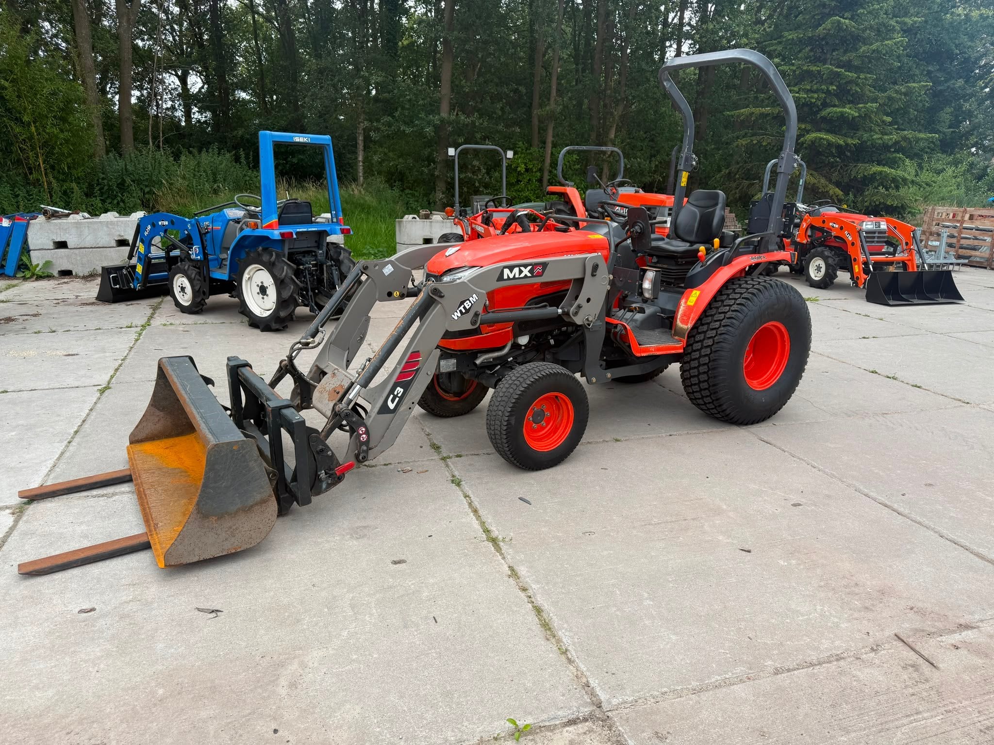 Kubota B3150 (bj 2017), Overige typen