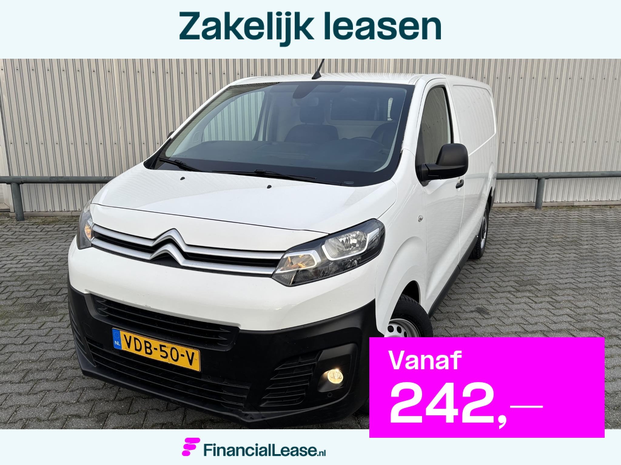 Citroen Jumpy 2.0 BlueHDI 120 XL*A/C*CRUISE*BLUETOOTH*2500KG, Voorwielaandrijving, Stof, Gebruikt, Euro 6