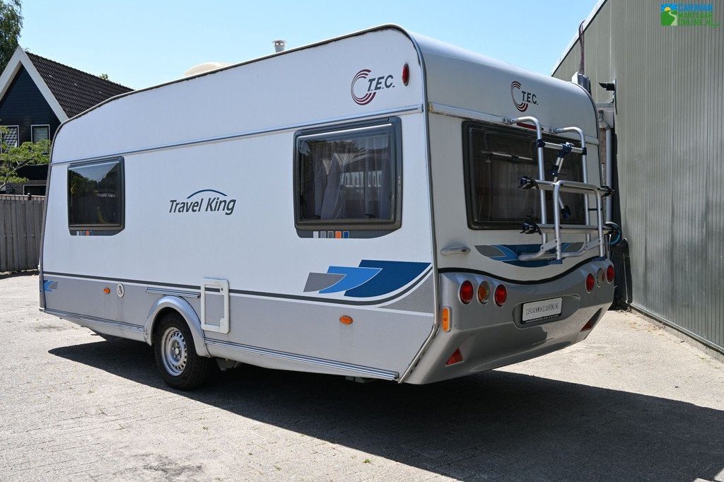 TEC Travel King 470 TE Mover|Zakluifel|Deeltent|Enkbedden, Standaardzit, T.E.C., Kachel, Bedrijf