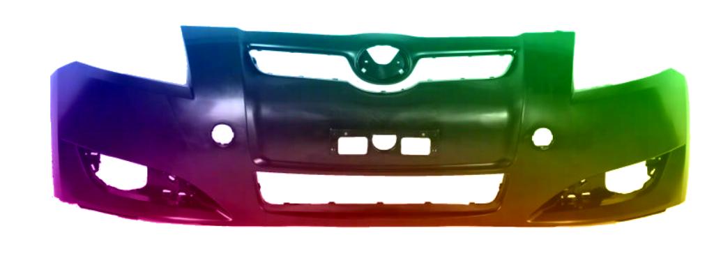 Voorbumper Voor Toyota Auris (E15) 2007-2010 gespoten in de, Auto-onderdelen, Carrosserie en Plaatwerk, Bumper, Toyota, Voor, Links