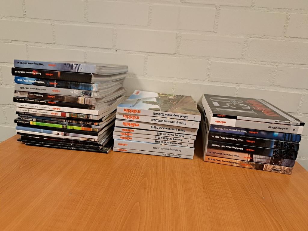 Marklin Jaarboeken/Programma Boeken vanaf 1979, Ophalen
