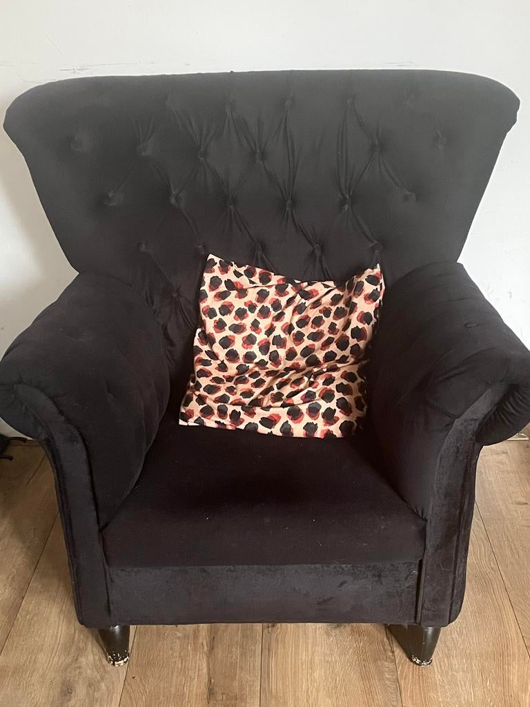 Barok fauteuil te koop, Ophalen of Verzenden, Gebruikt, 75 tot 100 cm, 50 tot 75 cm