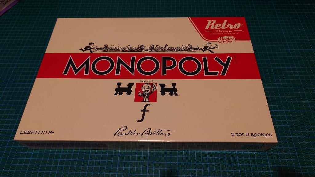 Monopoly retro editie nieuw, Vijf spelers of meer, Ophalen of Verzenden, Nieuw, Parker