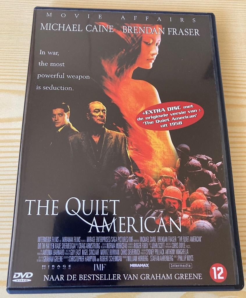 dvd The Quiet American (2-disc met remake en origineel), Cd's en Dvd's, Dvd's | Thrillers en Misdaad, Zo goed als nieuw, Maffia en Misdaad