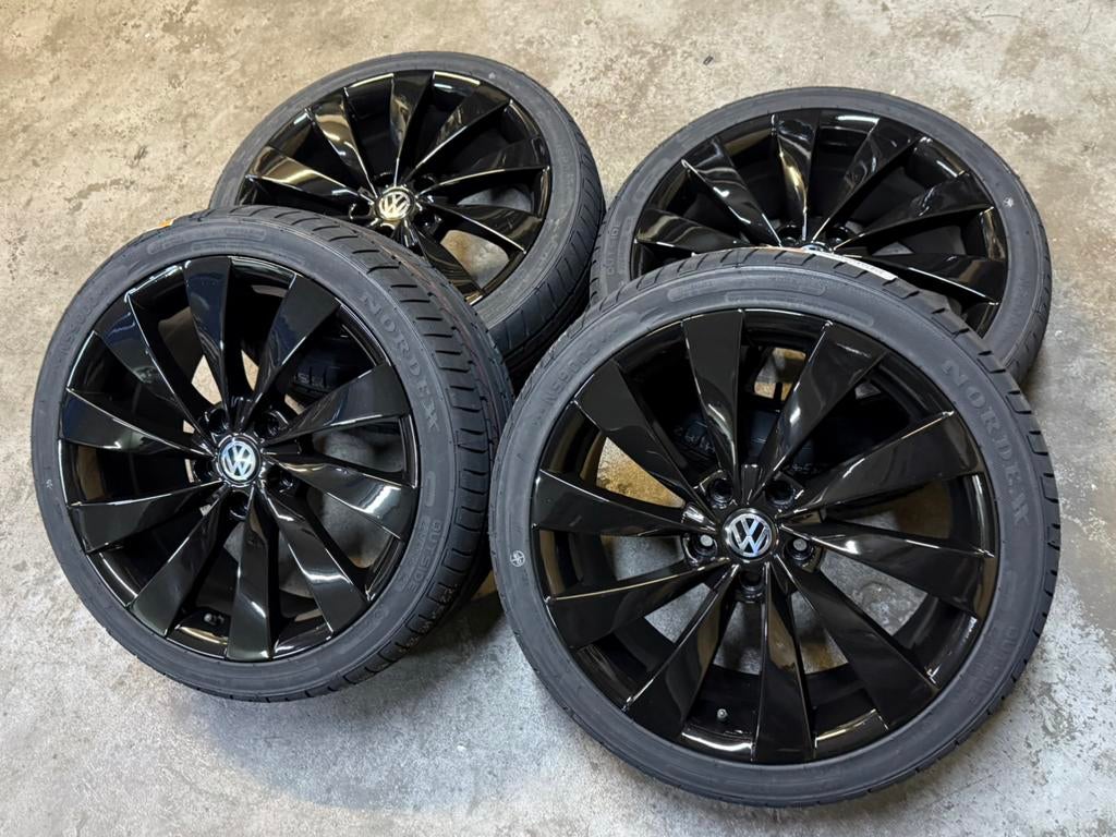 ✅18 inch Volkswagen Golf 6 7 Scirocco velgen 5x112 GTD GTI R, Ophalen, 18 inch, Gebruikt, Banden en Velgen