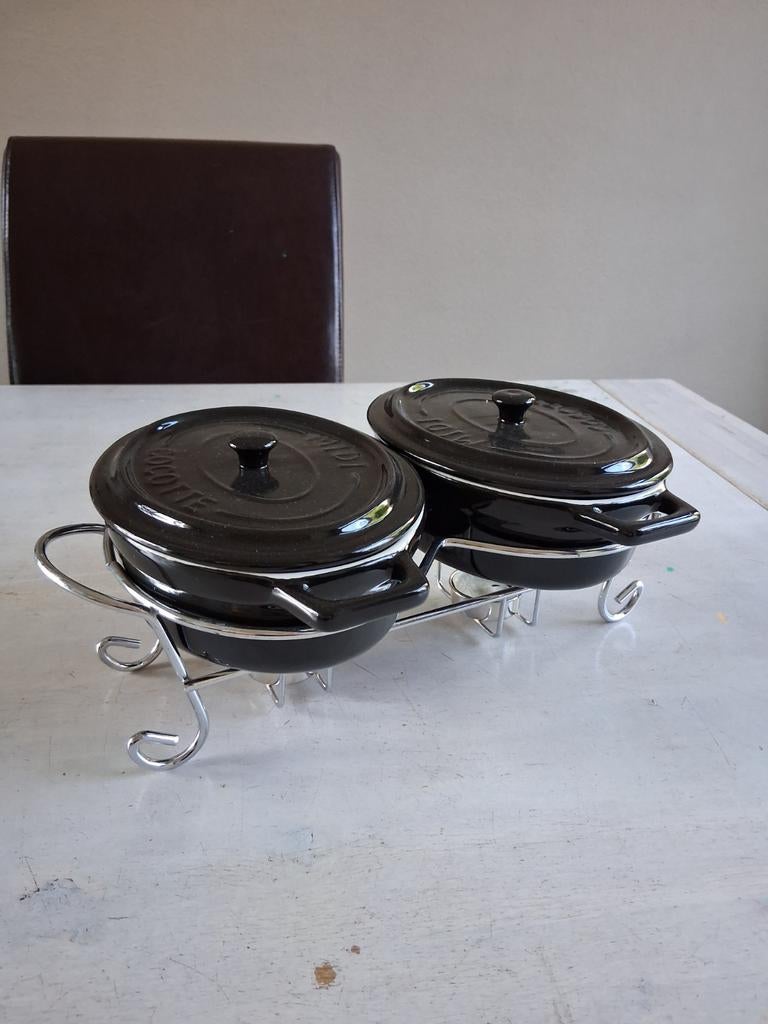 Saus warm houder, Ophalen