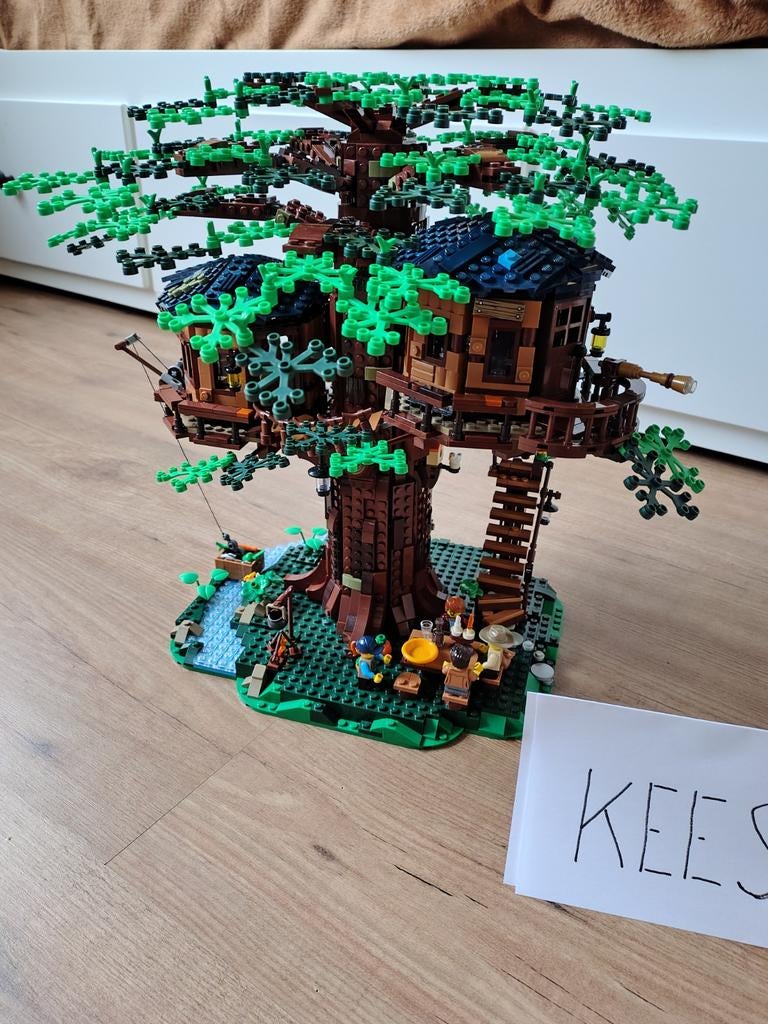 Lego Treehouse/boomhut 21318., Ophalen of Verzenden, Zo goed als nieuw