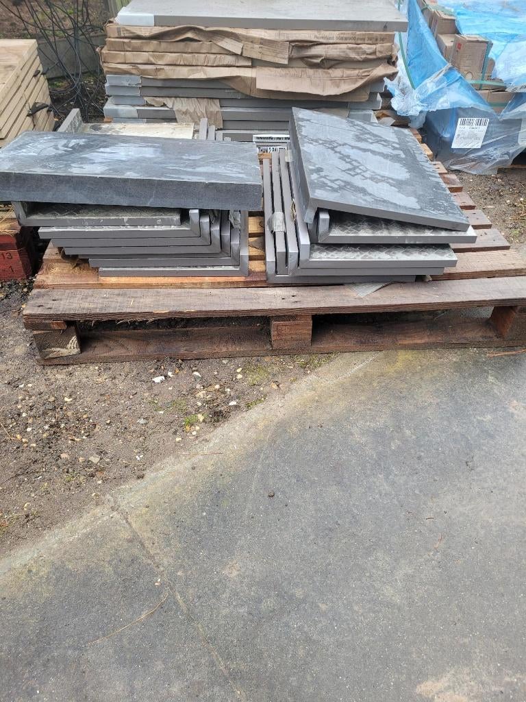 zwembadrand keramiek Andes Nero 60x35x5 cm 14 st. nieuw !!!, Tuin en Terras, Ophalen, Nieuw, Overige typen