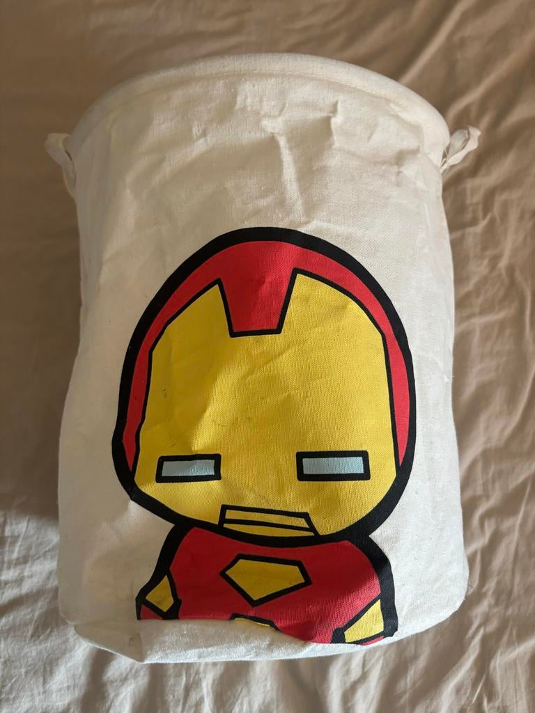 Captain America en Ironman Marvel opbergmand, Ophalen of Verzenden, Gebruikt