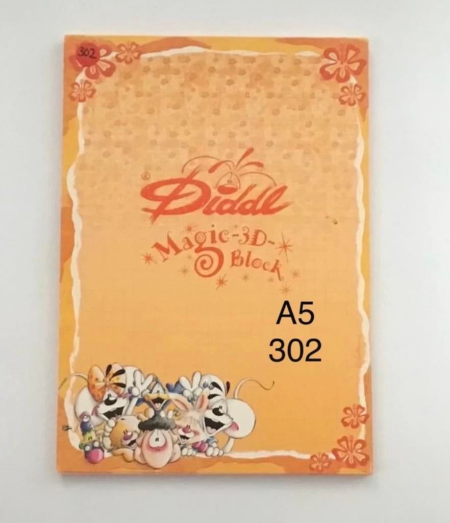 Diddl A5 Magic-3-block blok bloc nummer 302 kompleet, Ophalen of Verzenden, Diddl, Nieuw
