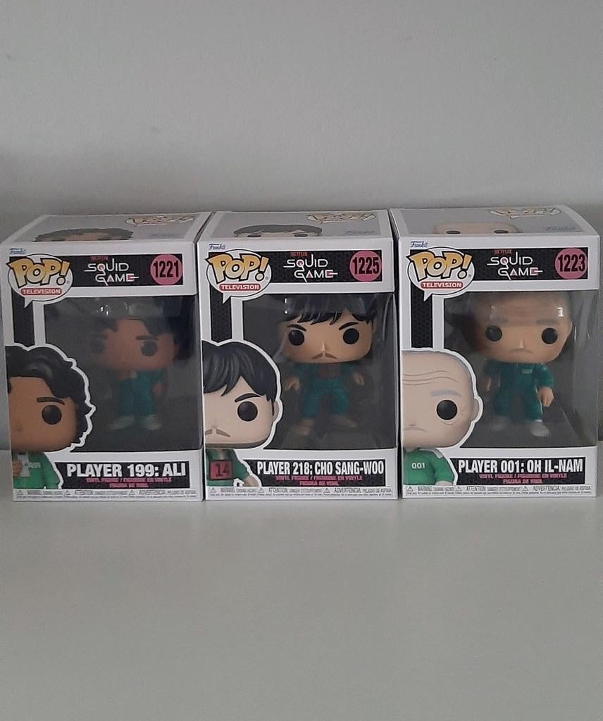 Squid game funko pops, Ophalen of Verzenden