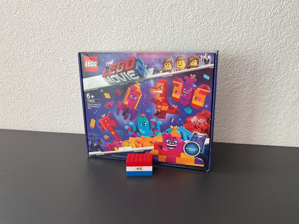 Lego Movie 70825 - Queen Watevra's Build Whatever Box- Nieuw, Ophalen of Verzenden, Zo goed als nieuw, Complete set, Lego