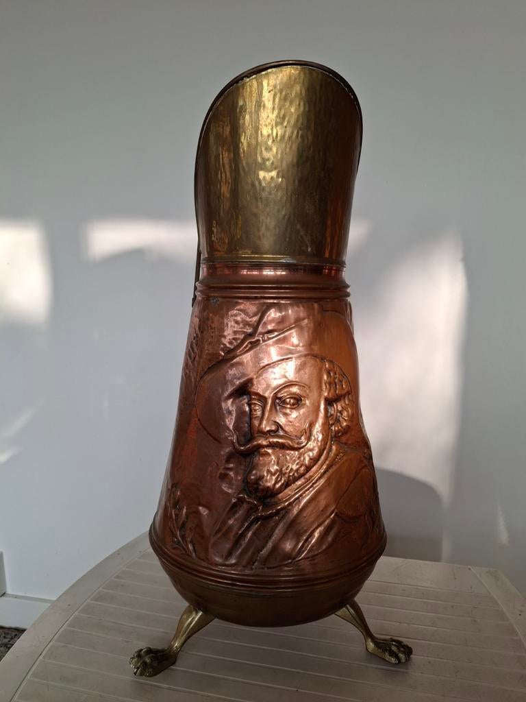 Kolenkit Peter Paul Rubens Koper/Brons, Antiek en Kunst, Antiek | Koper en Brons, Ophalen, Koper