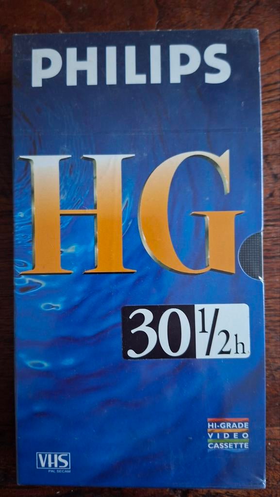 Philips HG 30 1/2h VHS Videoband - Nieuwstaat, verzegeld, Alle leeftijden, Ophalen of Verzenden, Nieuw in verpakking, Overige genres
