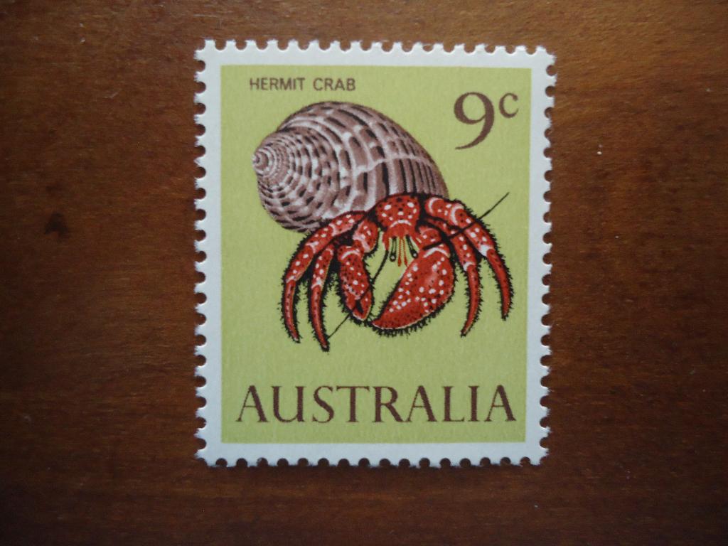 Vis krab Australië 1966, mi. 366 postfris, Ophalen of Verzenden, Postfris, Dier of Natuur