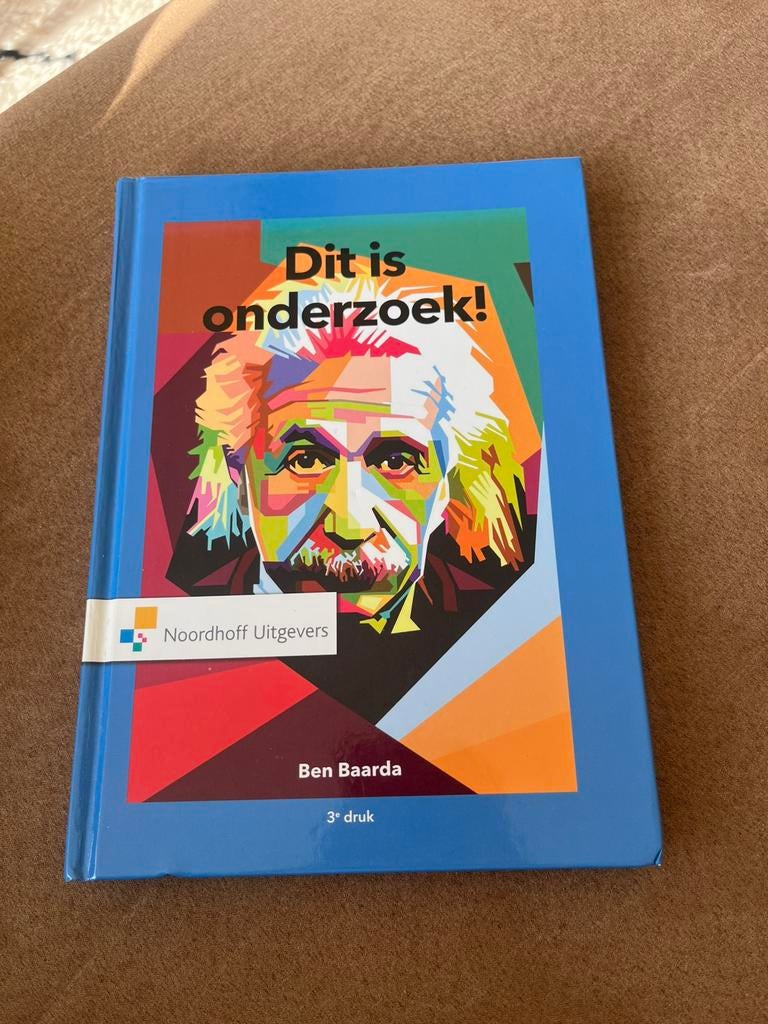 Ben Baarda - Dit is onderzoek!, Boeken, Sociale wetenschap, Ophalen of Verzenden, Zo goed als nieuw, Ben Baarda