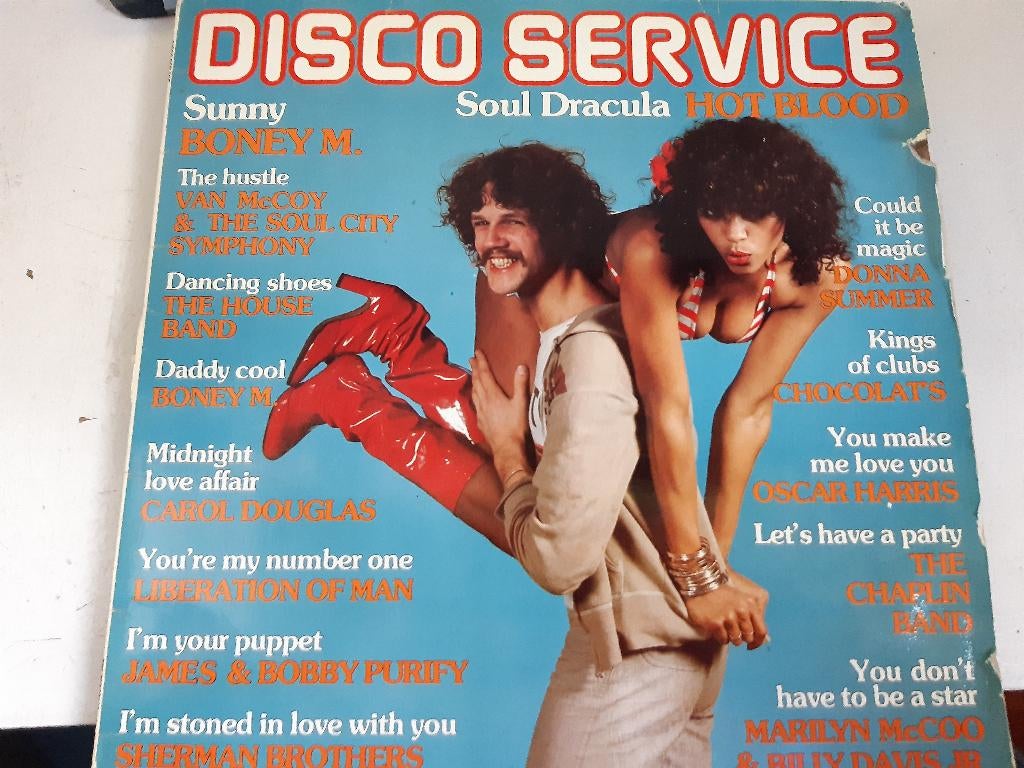 Disco service (Z195-123), Ophalen of Verzenden, Gebruikt, 12 inch, Pop