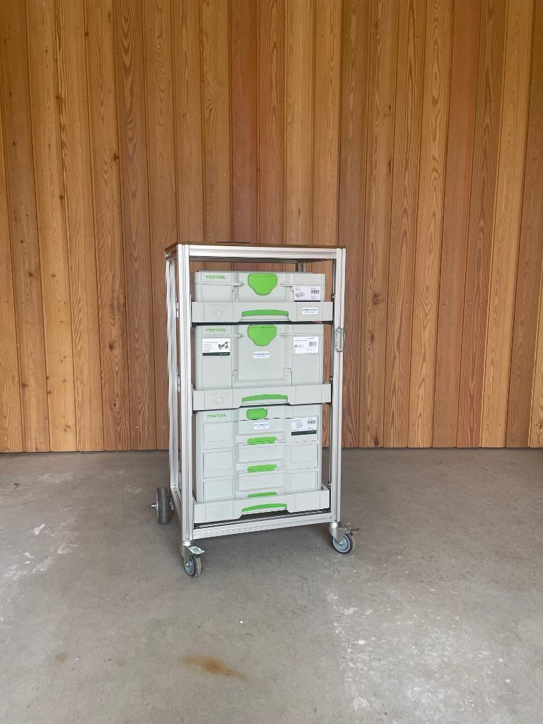 Systainer steekkar / gereedschapskar, Doe-het-zelf en Verbouw, Transportwagens, Ophalen, Nieuw, Steekwagen