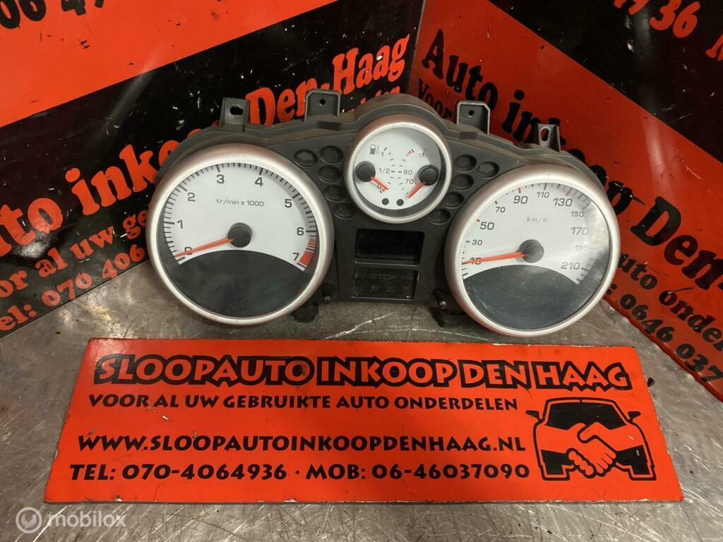 Peugeot 206 + ('09-'12) 1.1/1.4 Tellerhuis - 9666637180, Ophalen of Verzenden, Gebruikt