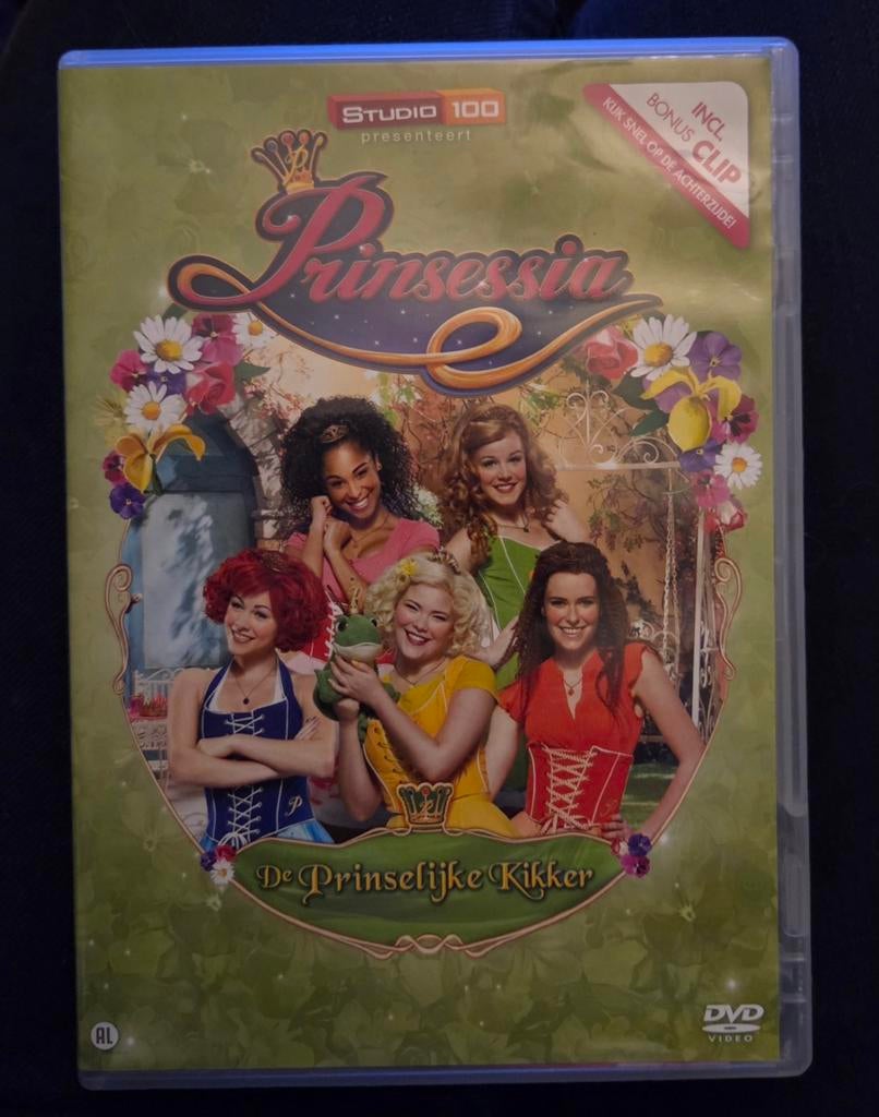 Prinsessia: De Prinselijke Kikker - DVD, Alle leeftijden, Ophalen of Verzenden, Zo goed als nieuw